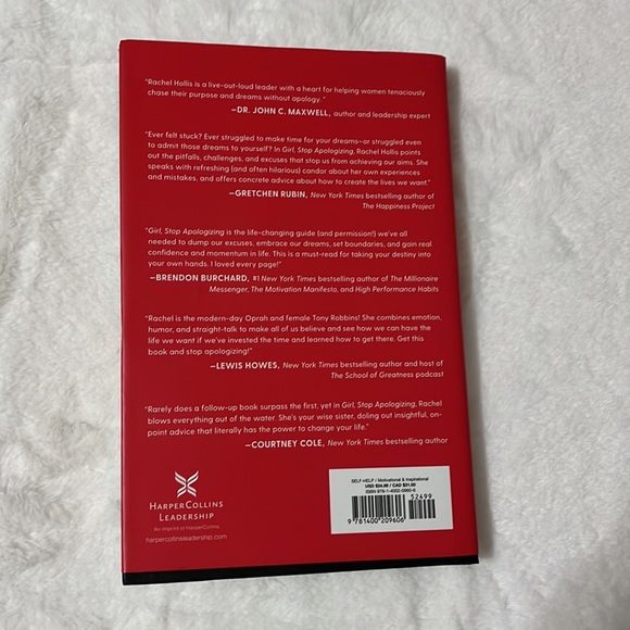 Set of 2 Rachel Hollis Books Girl Stop Apologizing, Girl Wash Your Face - Picture 6 of 9